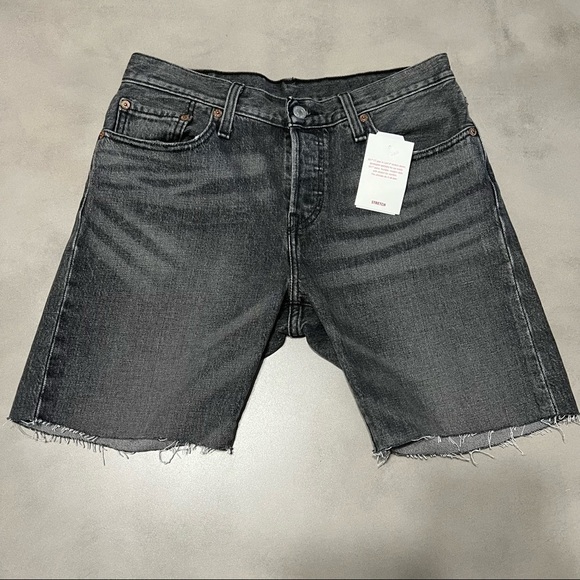 LEVI’S 501 CT DIY Cut-Off Jean Shorts - Picture 2 of 5